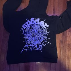 black Sp5der Hoodie 