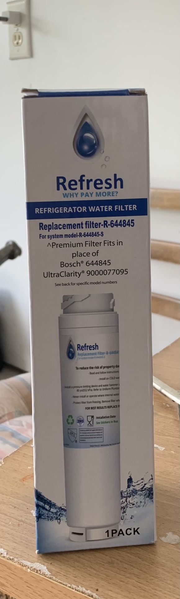 Refresh Bosch  Premium Replacement Filter