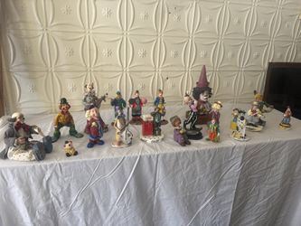 Clown Figurine Collection