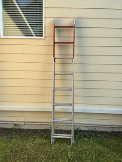 16 Ft All American Aluminum Extension Ladder – 200 lb