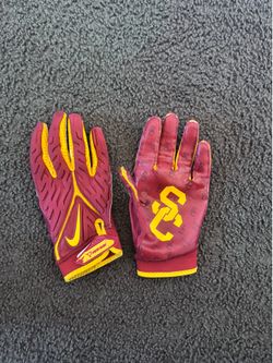 USC TROJANS FOOTBALL COLLEGE GLOVES NIKE