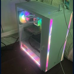 Gaming pc + monitor keyboard and mouse