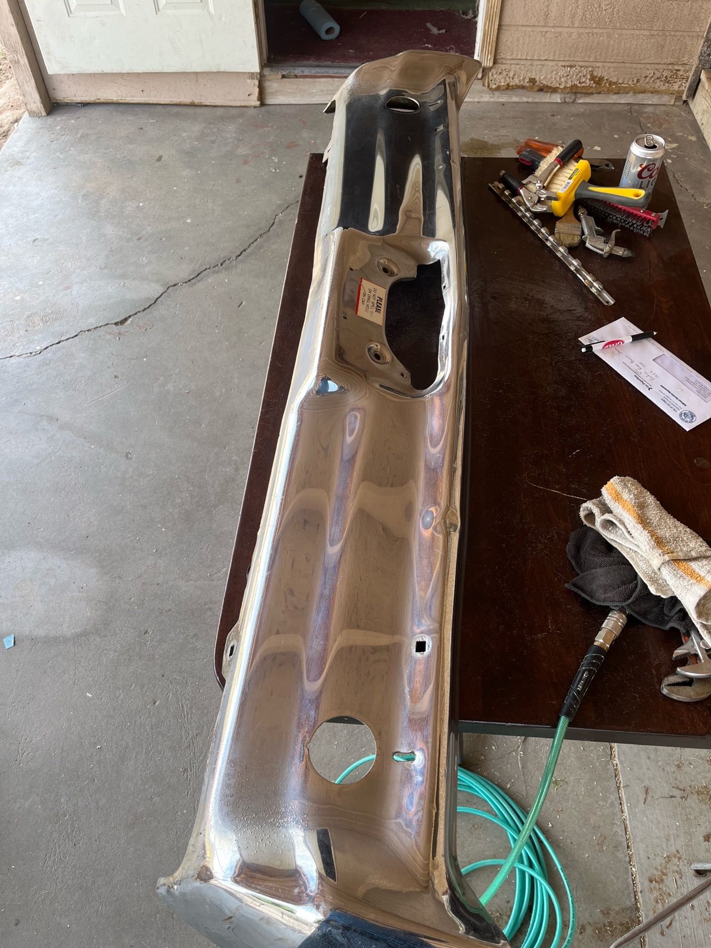 Rear bumper for 1965 Pontiac GTO