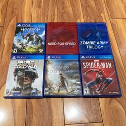 PS4 GAMES FOR SELL
