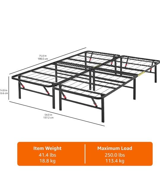 Full Size Foldable Bed Frame