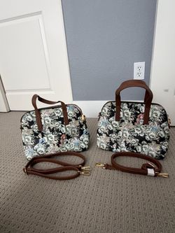 Disney Princess Floral Dome Satchel Bags – Set of 2
