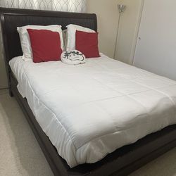 Queen Bed And Matching Vanity