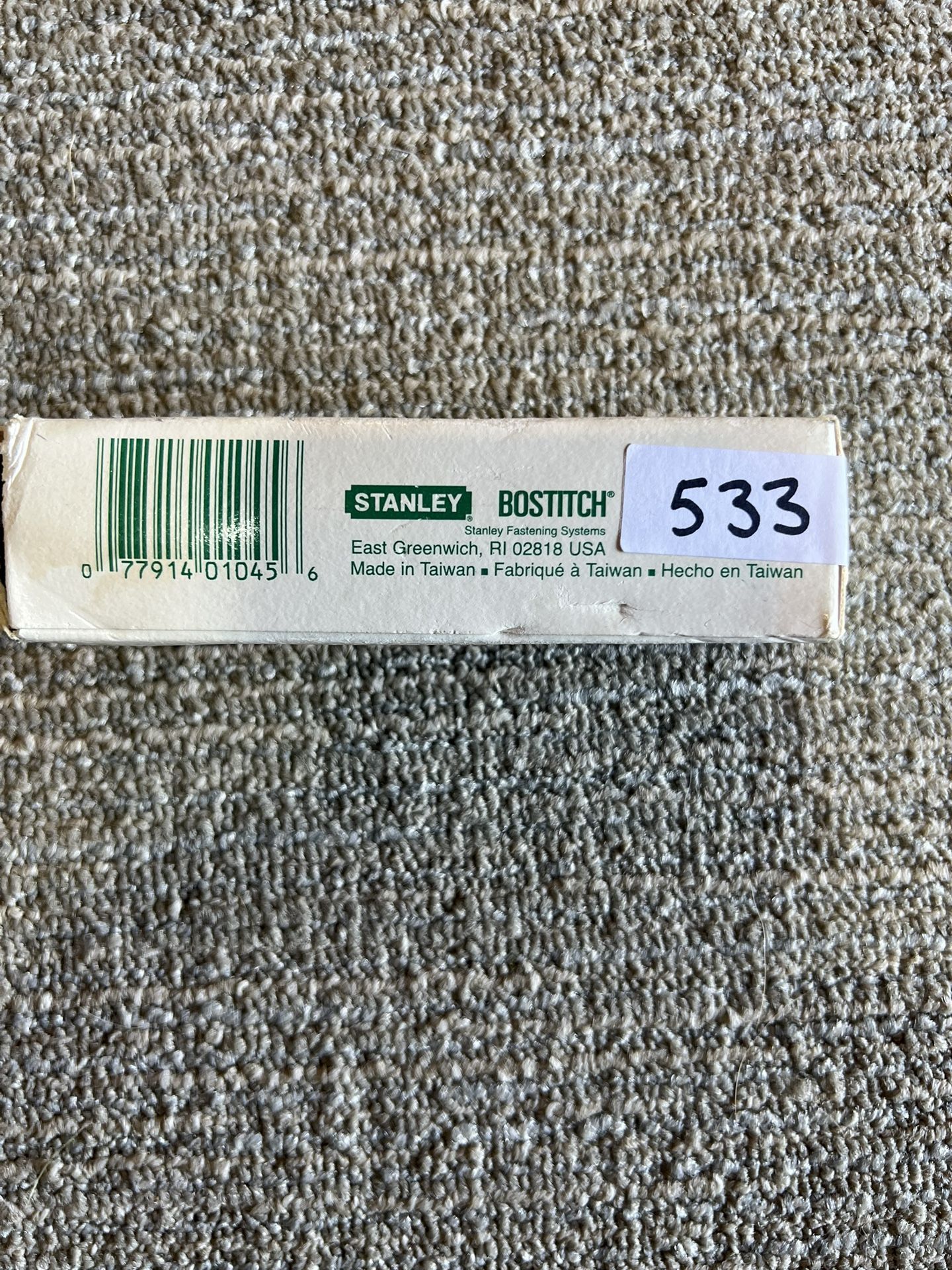 Stanley Bostitch 1 3/8” 18 Gauge Brad Nails
