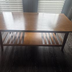 Coffee Table with Shelf