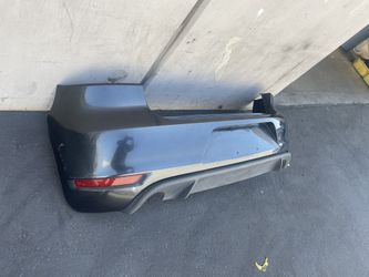 2010-2014 Vw Golf Gti Rear Bumper Cover Gray