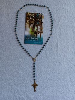 Rosary With Picture Of Mary, Star Of The Sea