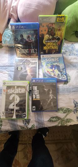 PS4, Xbox 360, and Wii Sealed games brand new