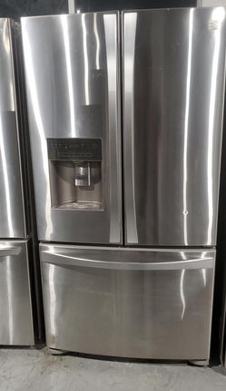 Kenmore 3 Door Stainless Steel Refrigerator
