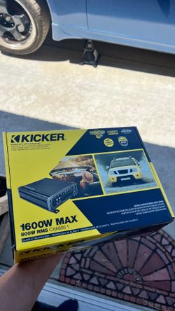 Brand new Kicker CXA800.1 Mono Subwoofer Amplifier