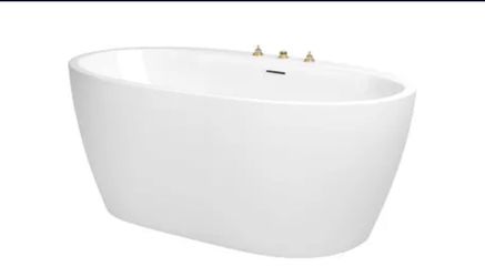Freestanding Bathtub 59”