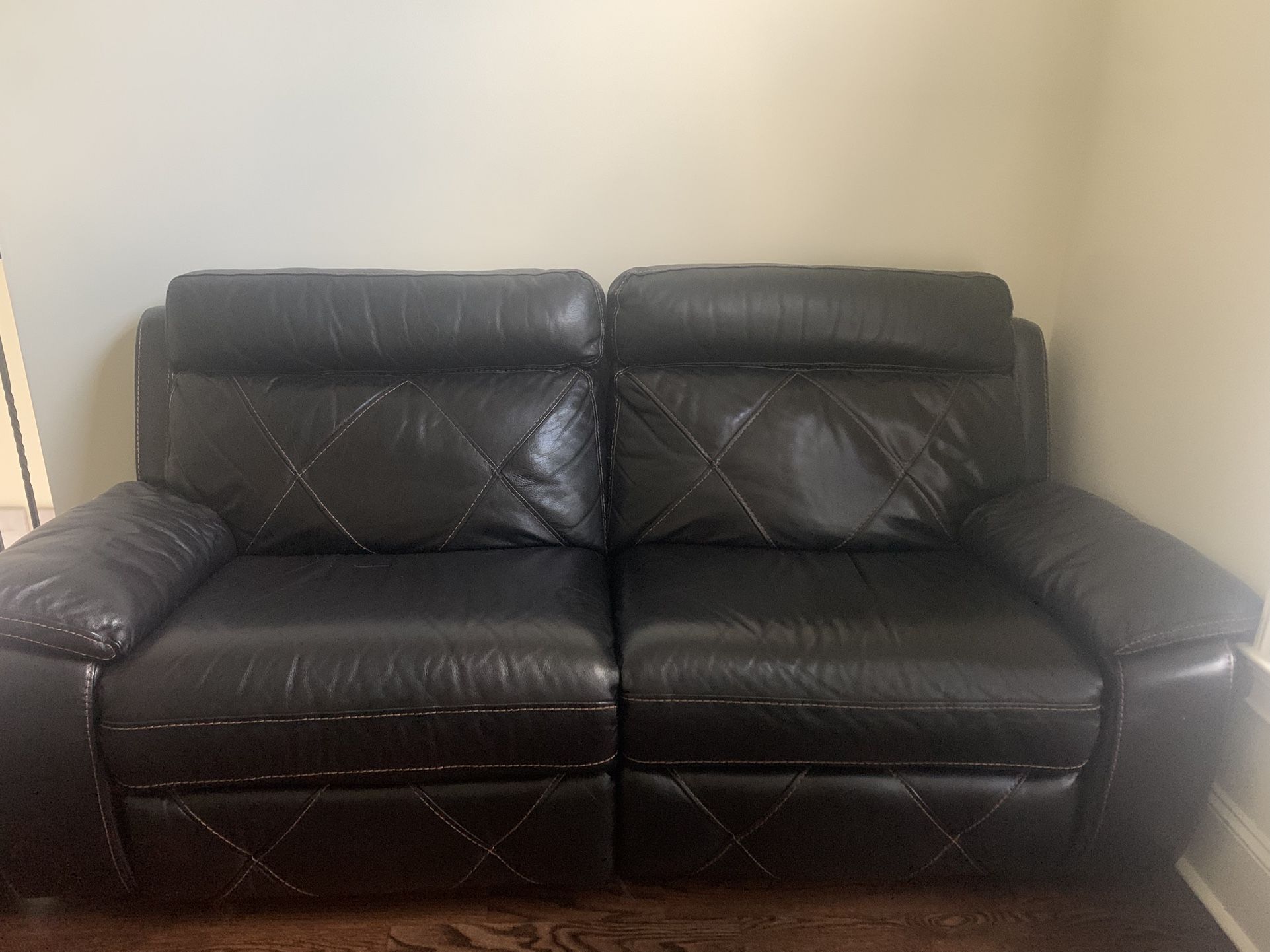 Leather Reclining Couch