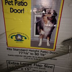 Pet Patio Door