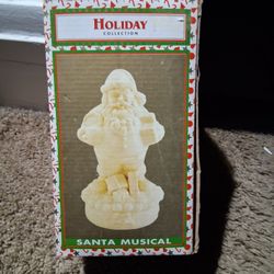 Musical Santa's Figurine