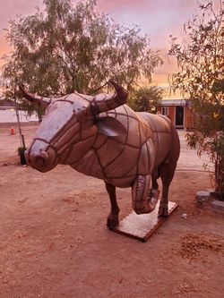 Metal bull