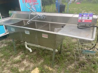 3 compartment sink