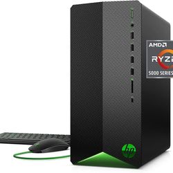 HP Pavilion Gaming Desktop, AMD Radeon RX 5500, AMD Ryzen 3 5300G Processor, 8 GB RAM, 512 GB 
