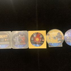 Sony PlayStation 4 PS4 Game Lot (5 Games)MADDEN +more(Post Nintendo Era)