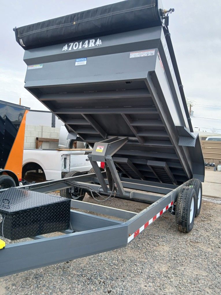 2025 7 X 14 Dump Trailer