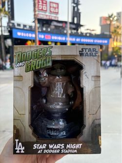 2026 Los Angeles DODGERS STAR WARS Night “GROGU” BOBBLEHEAD SGA 05/14/2026