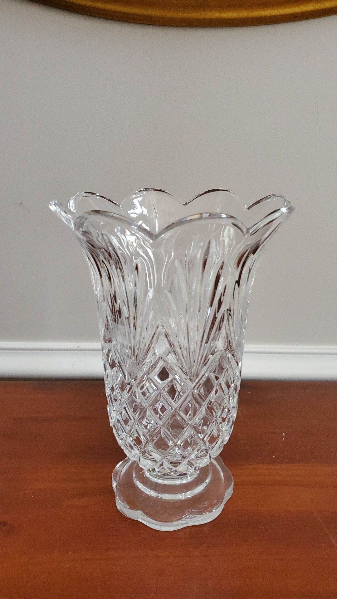 Good quality crystal vase