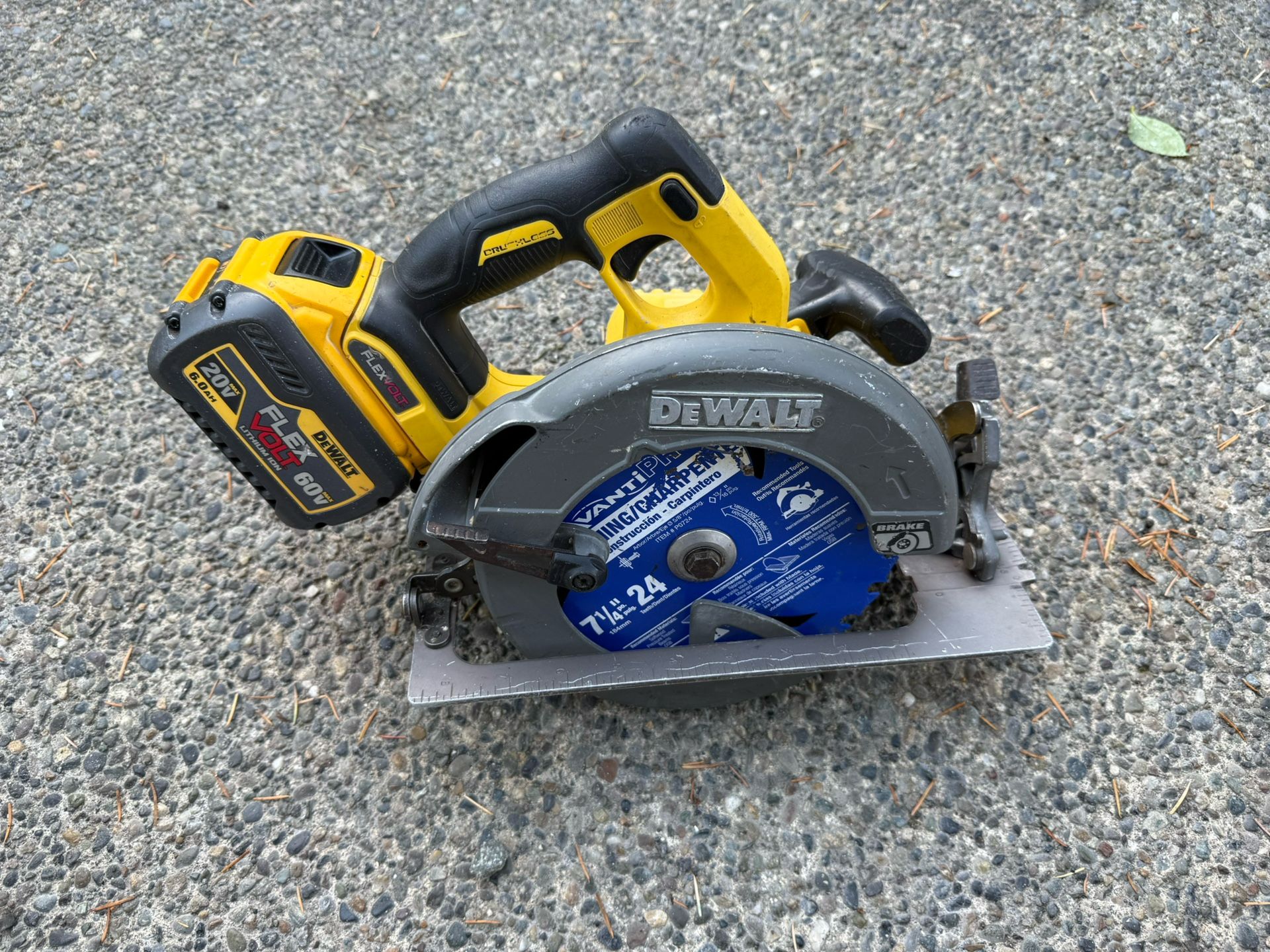 Dewalt Flexvolt Circular Saw