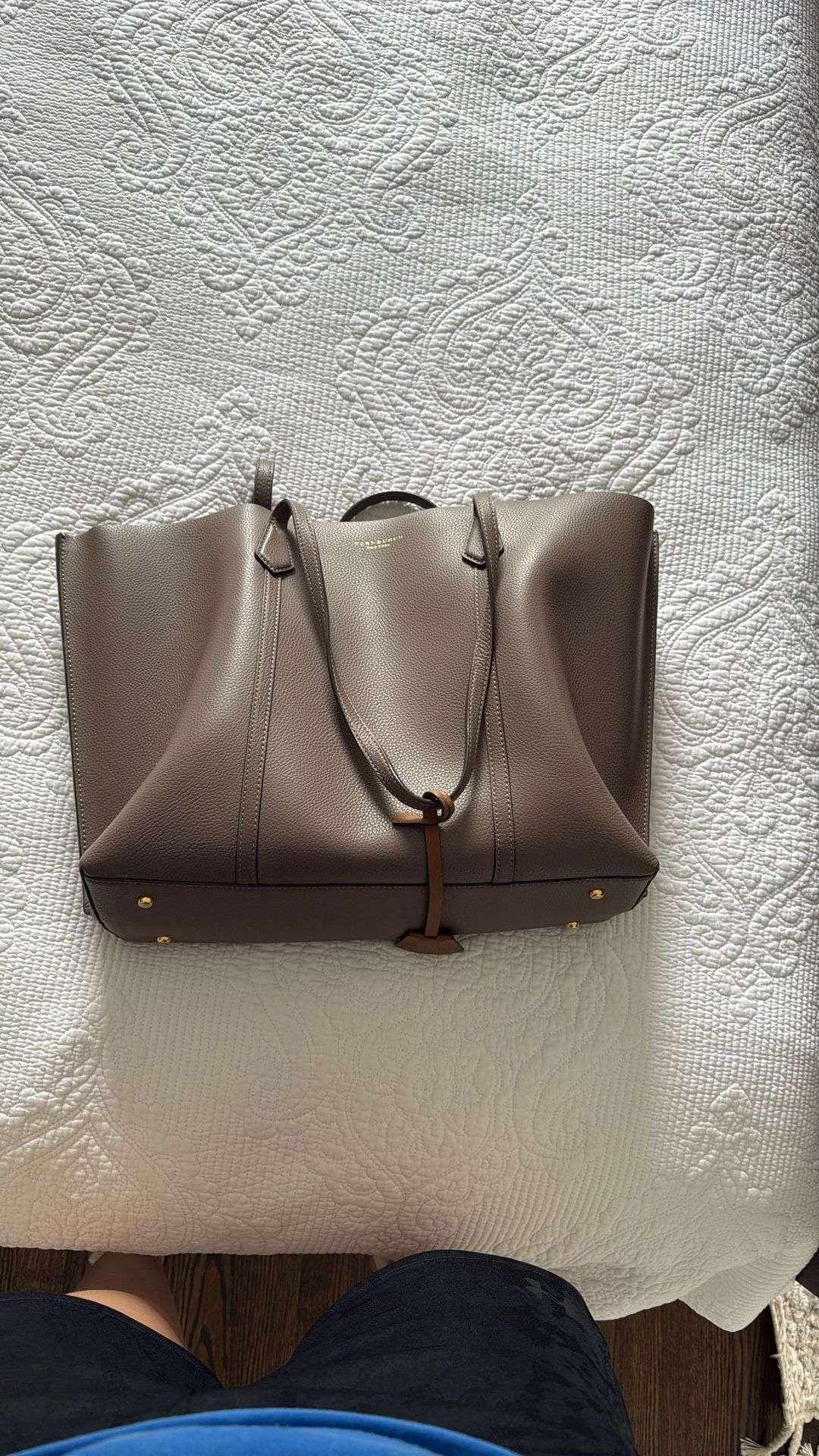 Tory Burch Leather Tote Bag