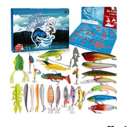 2025 Fishing Advent Calendar Christmas Countdown 