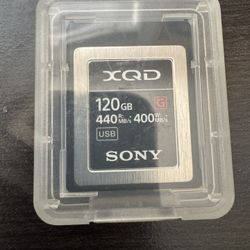 120gb XQD Cards