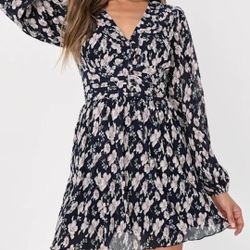 Lulus Floral Dress