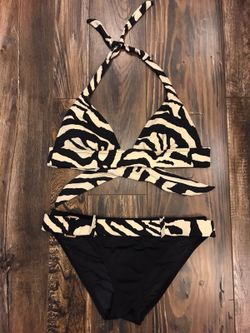 Victoria’s Secret zebra swimsuit