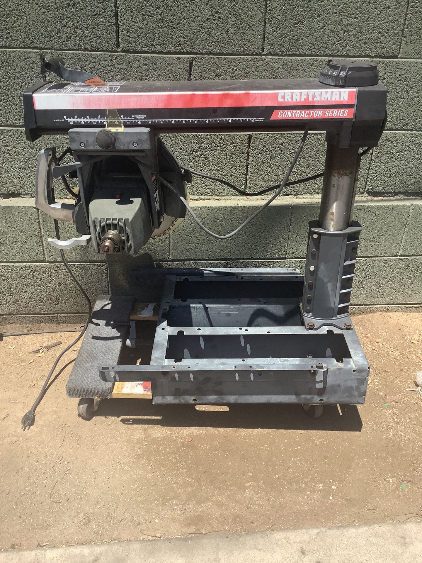Craftsmen Contractor Series Saw /Drill Press