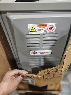 New. Open Box Furnace 80%
