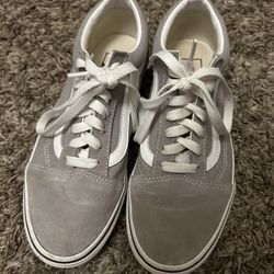 Gray Low Top Vans 