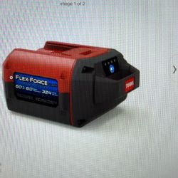 New! Toro L324 Flex-Force 6.0 aH 60-Volt Lithium-Ion Battery!