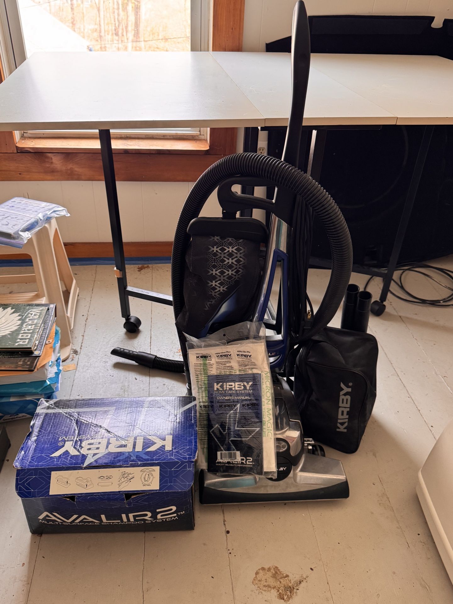 Kirby starting kit vacuum