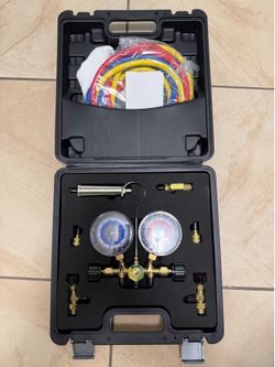 Lichamp, R410A, AC Gauges, Diagnostic Manifold Gauge Set