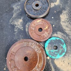 1" Standard Weight Plates