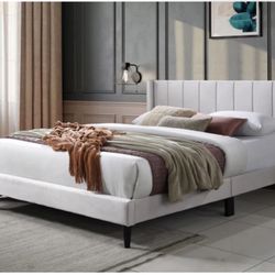 Queen Bed Frame With Mattress