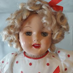 Shirley Temple Doll Antique 1930s With clothes
