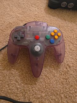 N64 Controller Purple Color