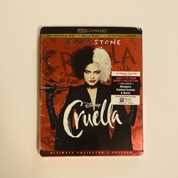 Cruella 4K Ultra HD + Blu-Ray + Digital Code