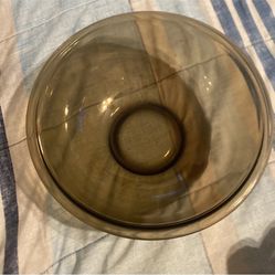 Pyrex Bowl  326 L Amber / Brown # 12