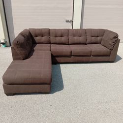 Free Delivery - Brown Ashley Furniture Sectional Couch Sofa