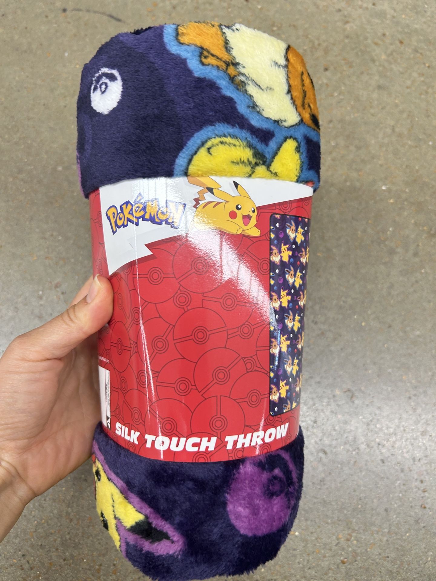 NWT Pokemon Silk Touch Throw