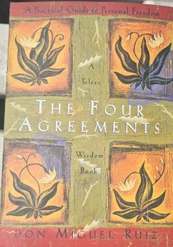 The Four Agreements Toltec Wisdom by Don Miguel Ruiz Paperback Self-Help